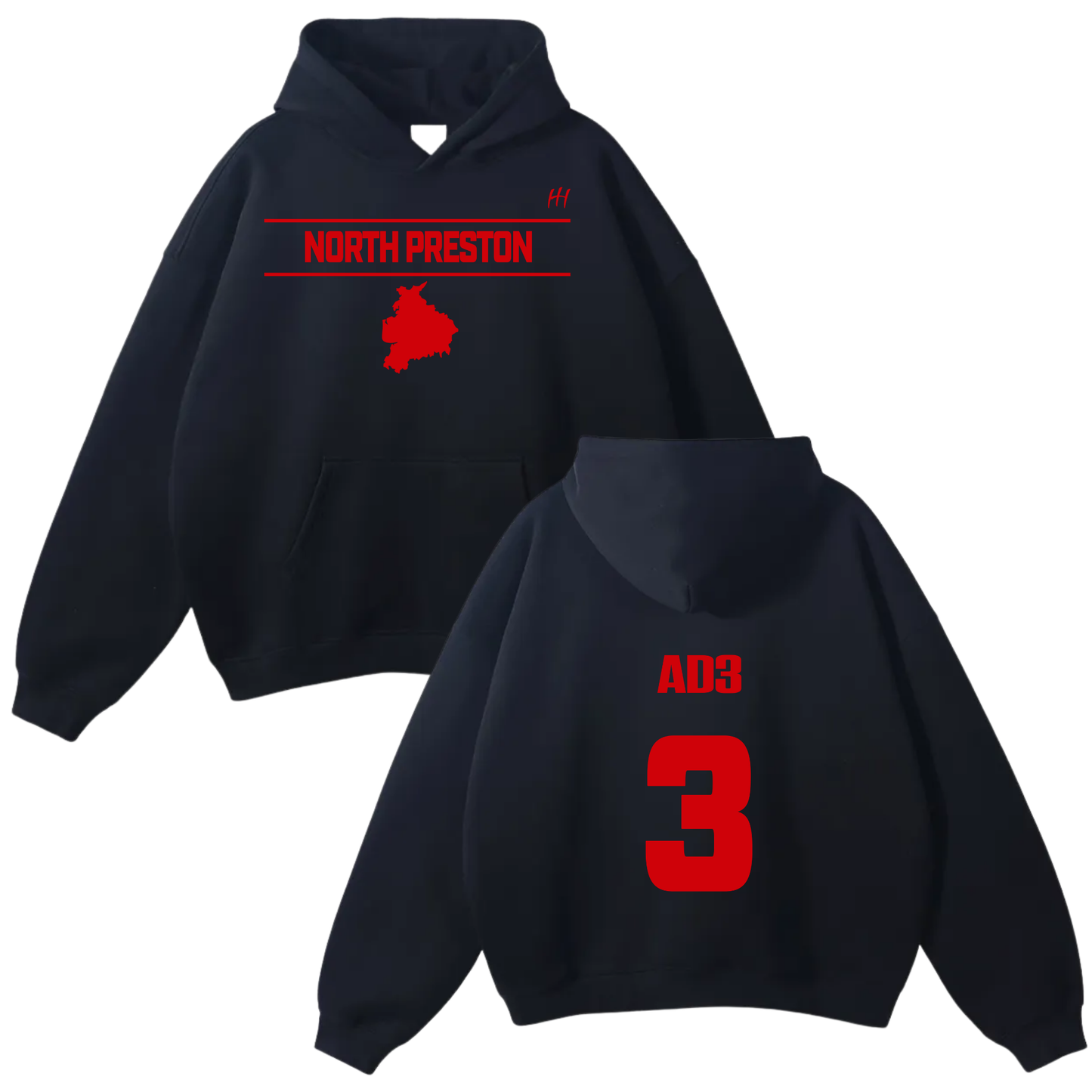 Azhyawn Downey Oversize Fleeced Hoodie
