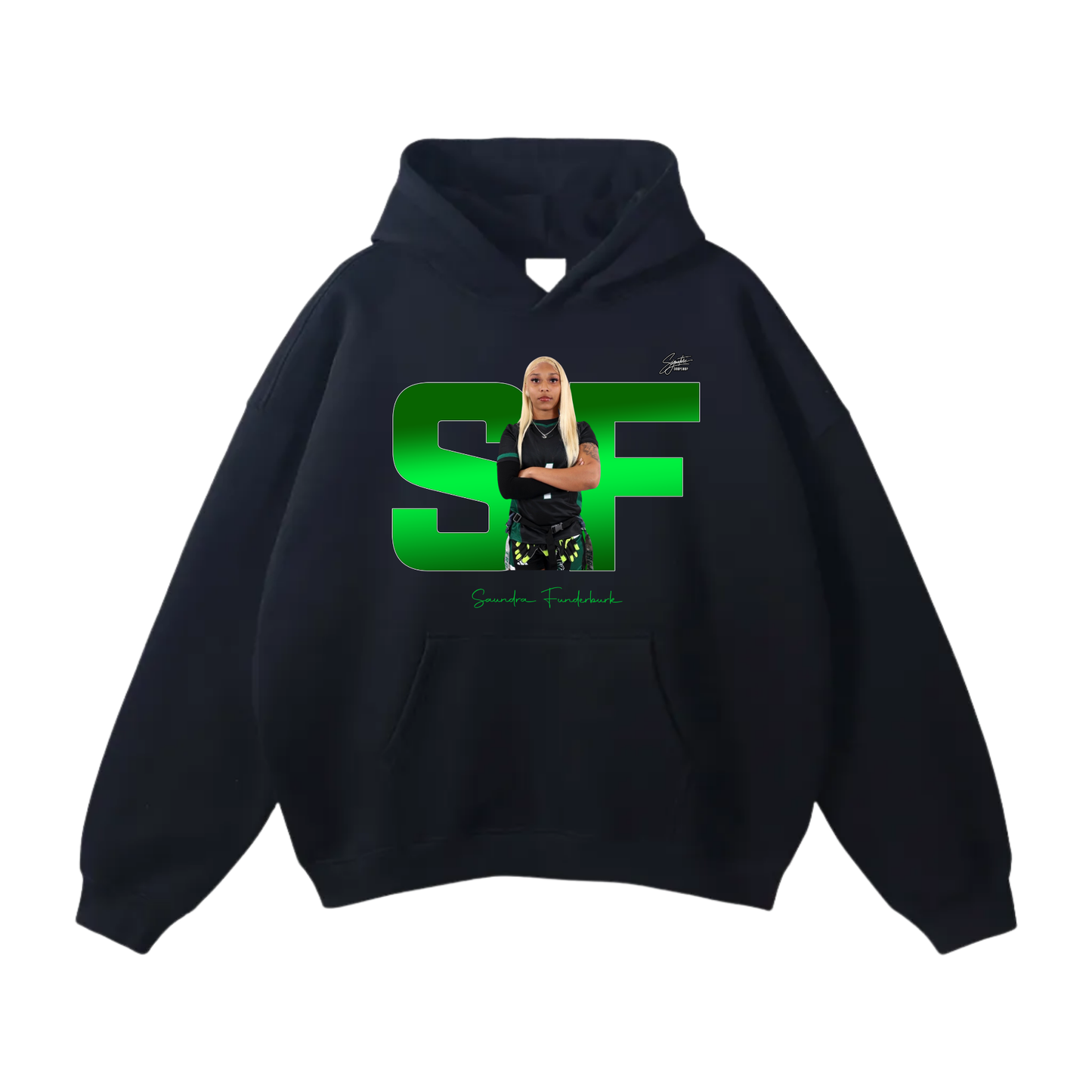 Saundra Funderburk Oversize Fleeced Hoodie