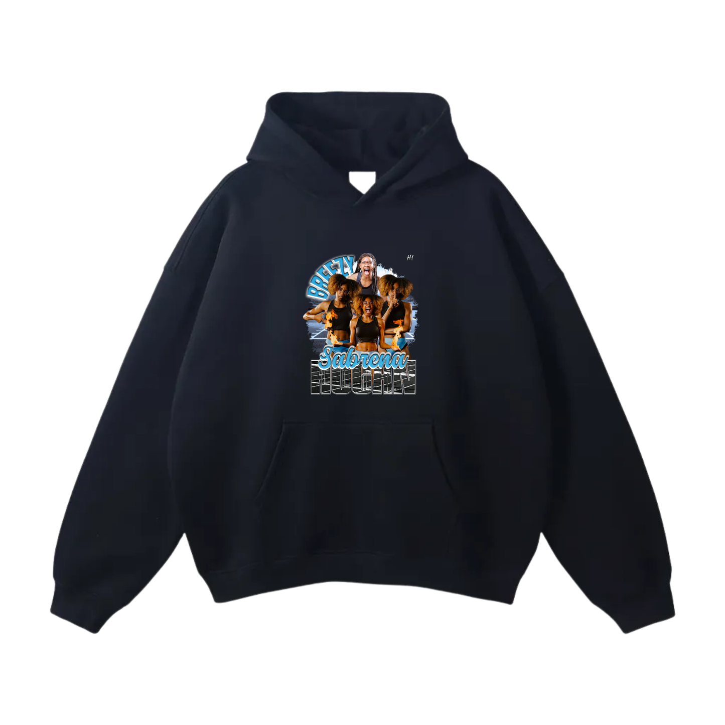 Sabrena Hogan Oversize Fleeced Hoodie
