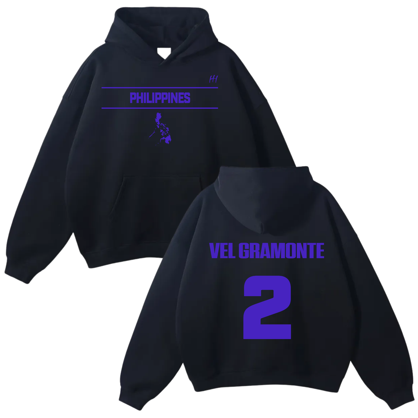 Rhayvel Gramonte Oversize Fleeced Hoodie