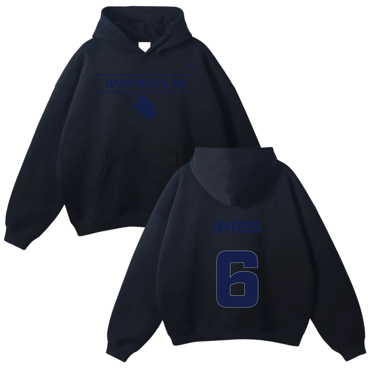 Ayres Perry Oversize Fleeced Hoodie