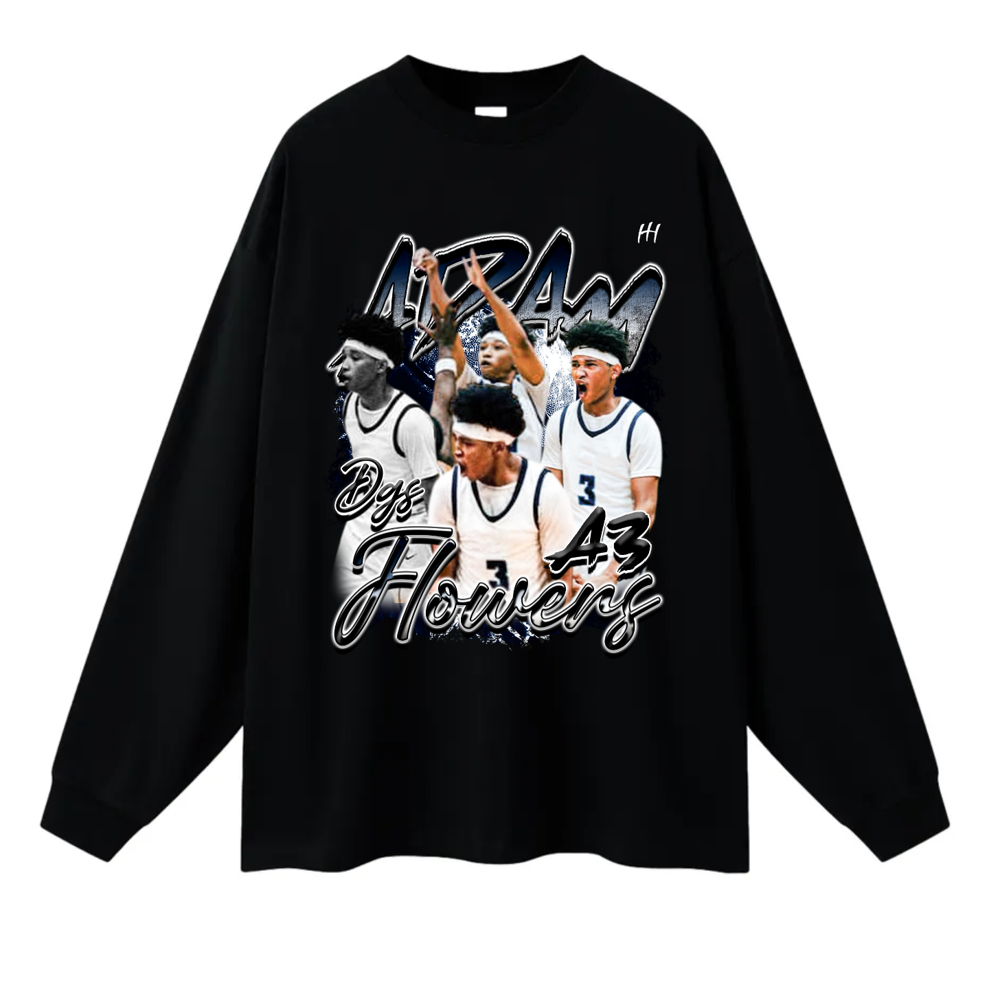 Adam Flowers Long Sleeve Tee