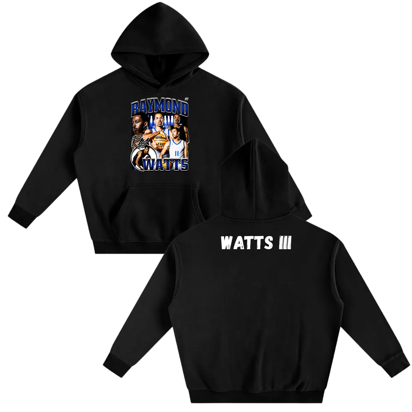 Raymond Watts Oversize Fleeced Hoodie