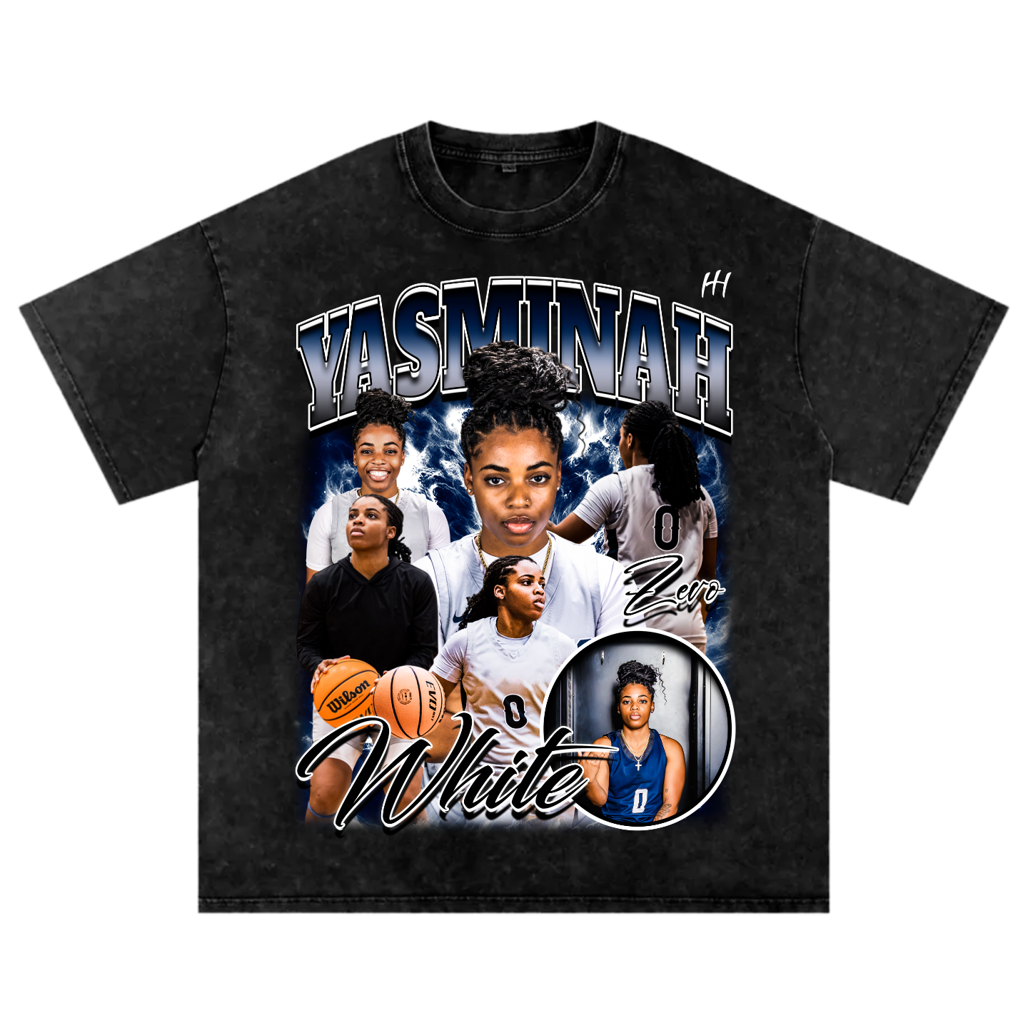 Yasminah White Oversized T-shirt