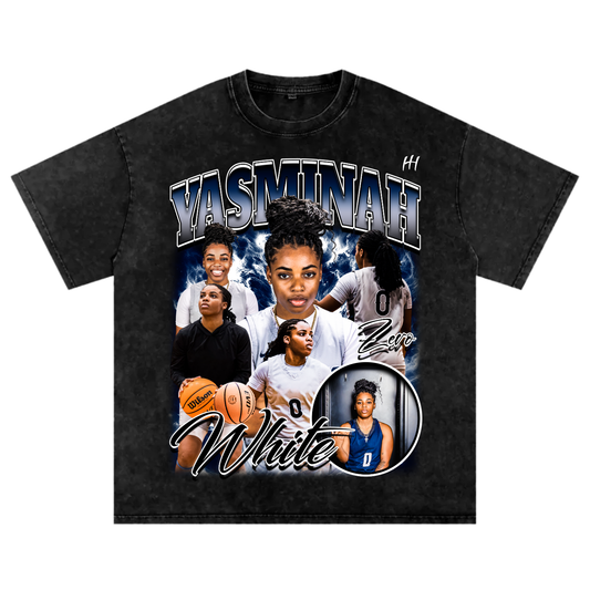 Yasminah White Oversized T-shirt