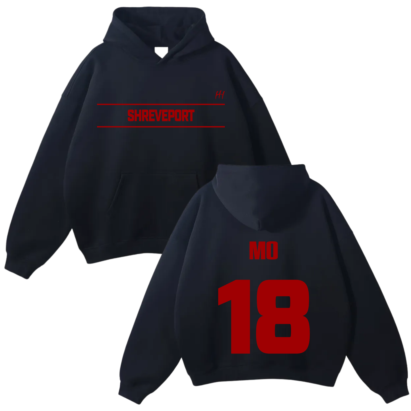 Larry Moton Jr Oversize Fleeced Hoodie