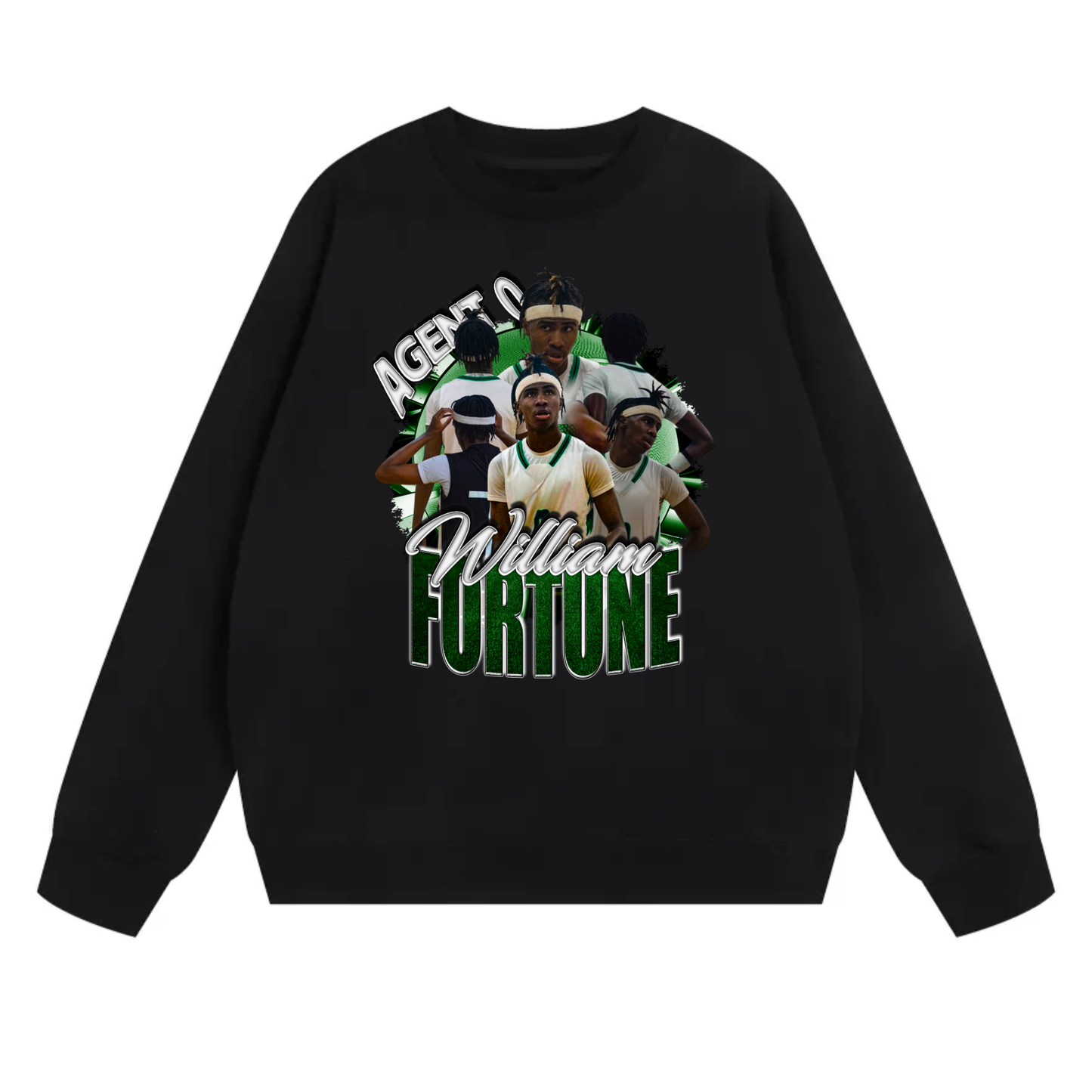 William Fortune Heavyweight Crewneck Sweatshirt