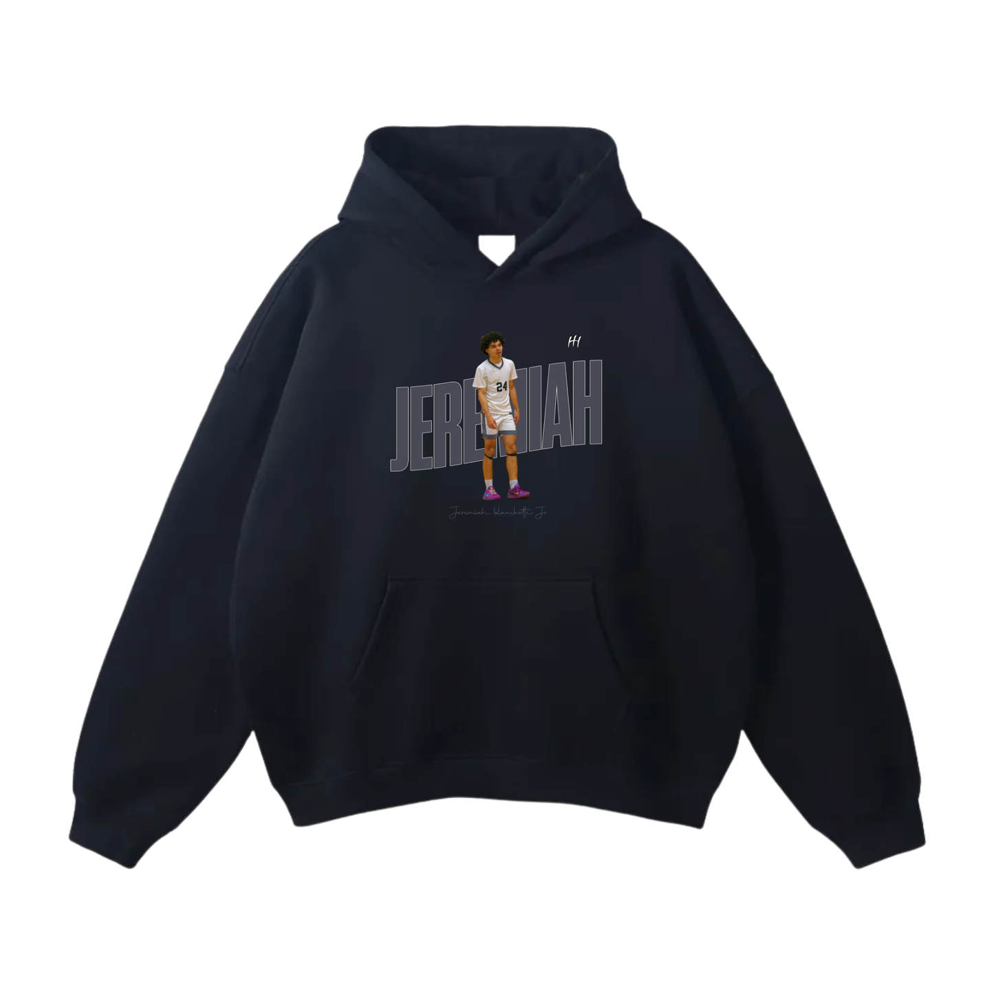 Jeremiah Blanchette Jr II Oversize Fleeced Hoodie