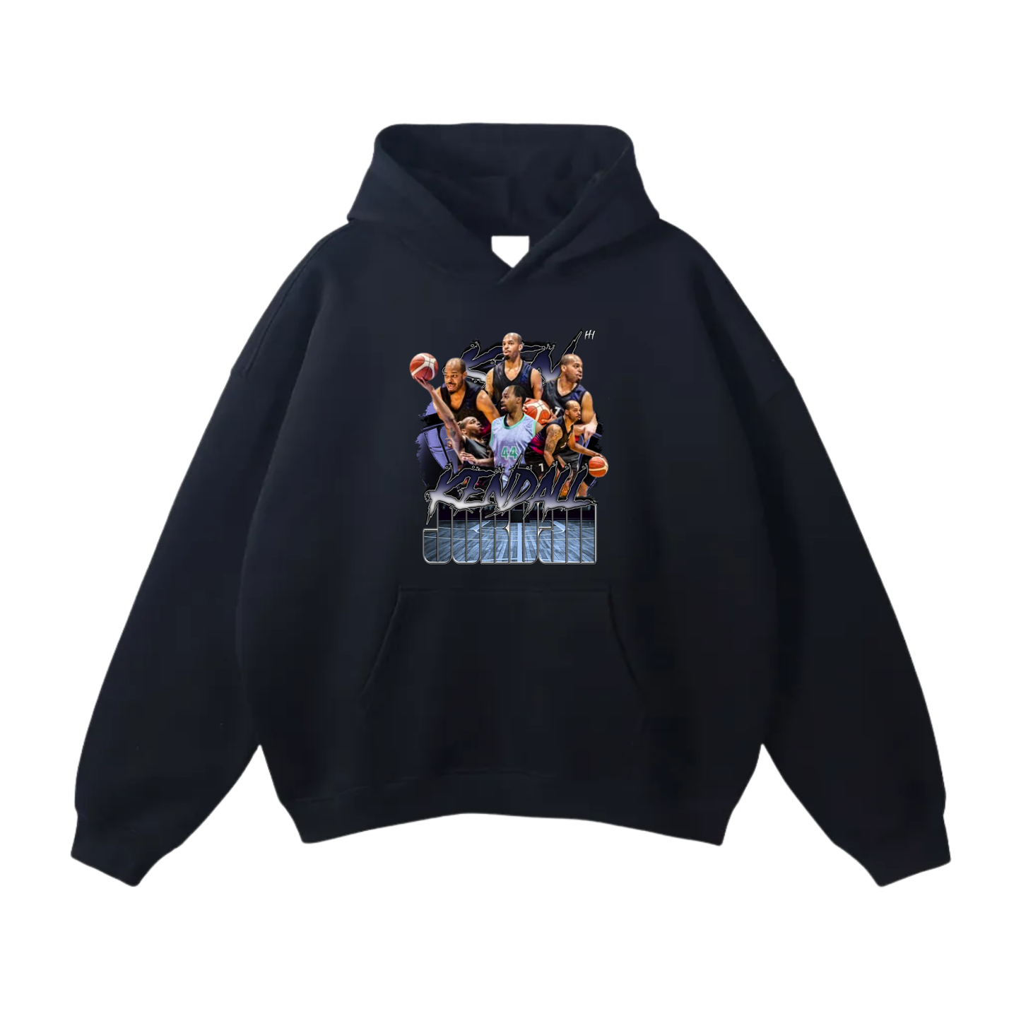 Kendall Jordan Oversize Fleeced Hoodie