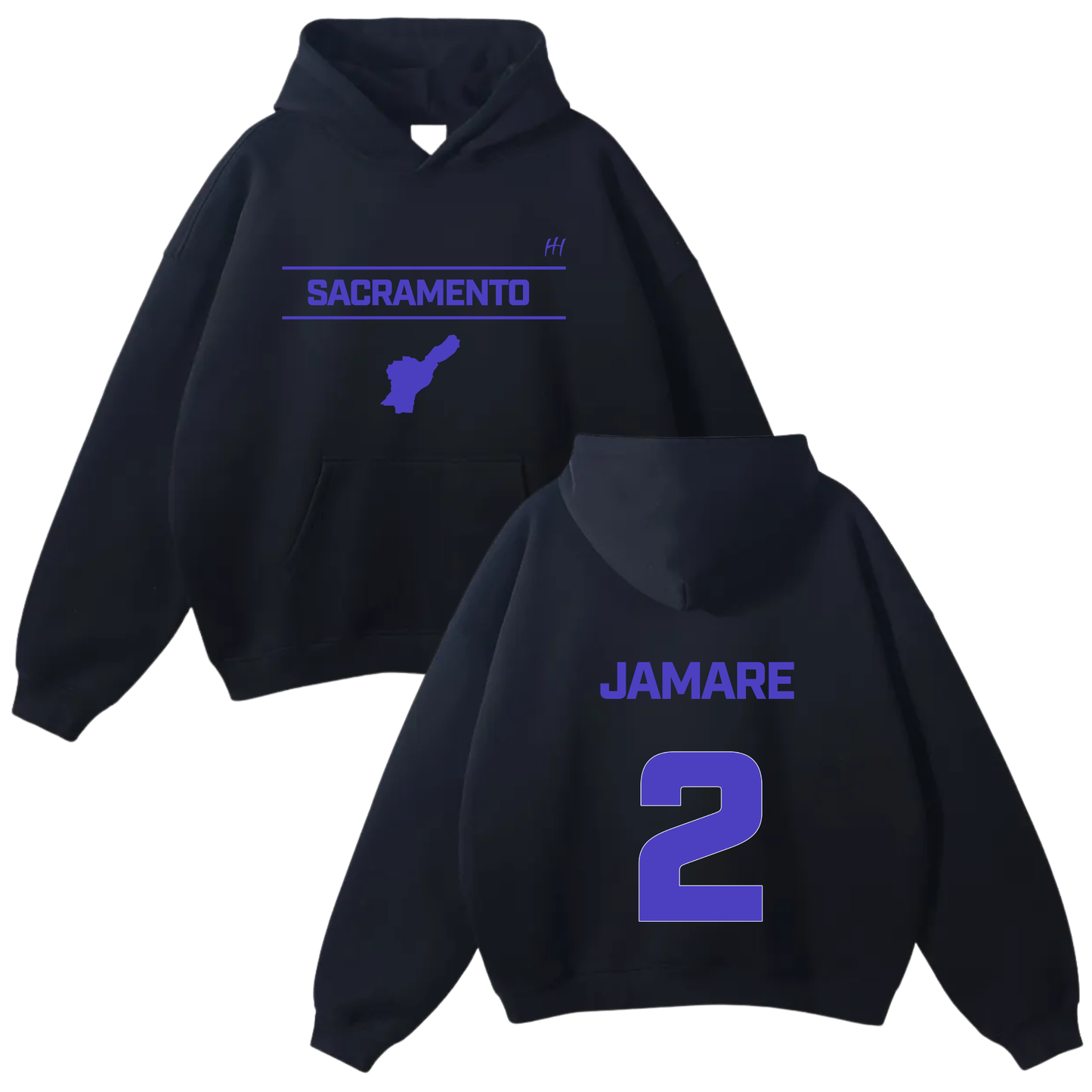 Jamare Garrison Oversize Fleeced Hoodie