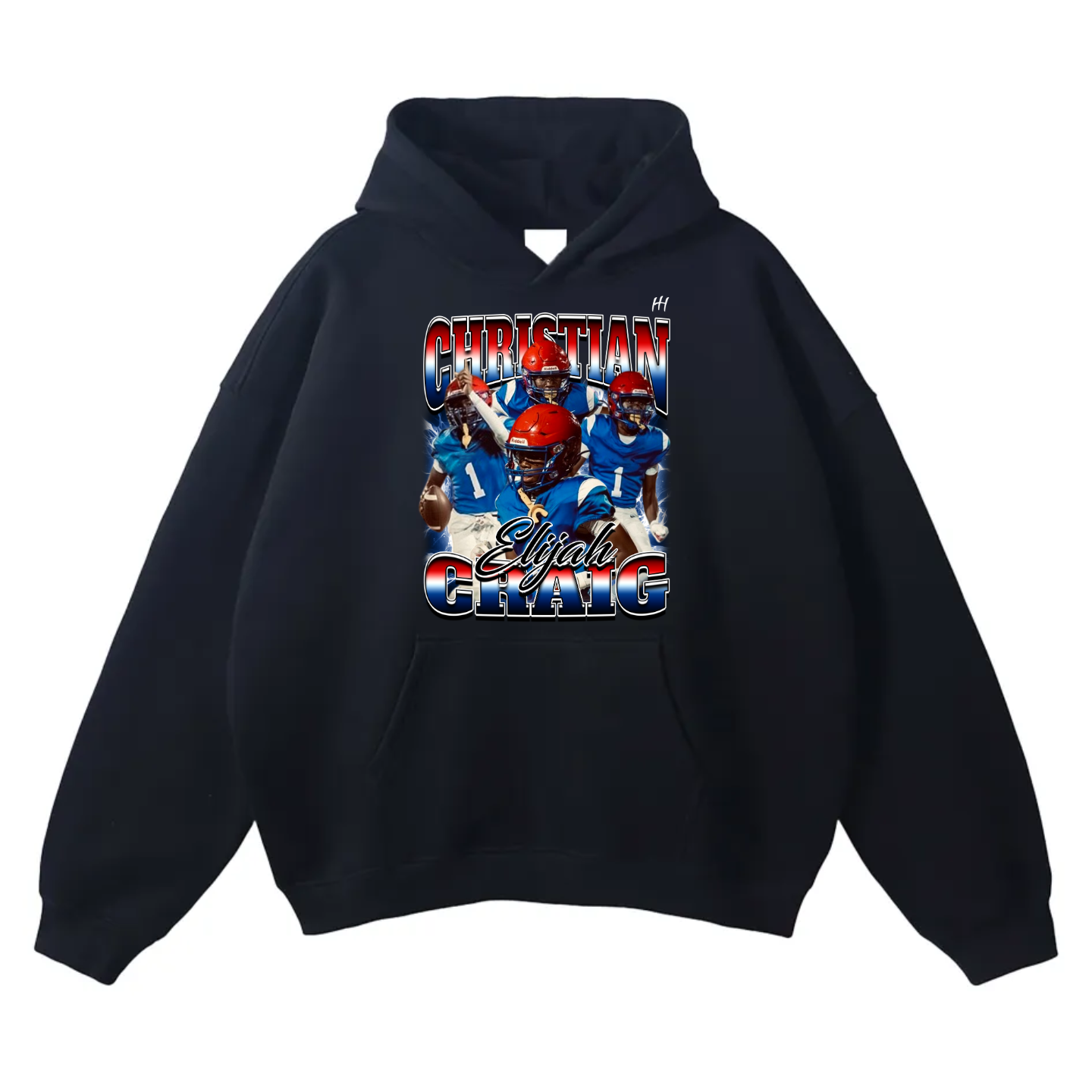 Christian Elijah Craig Oversize Fleeced Hoodie