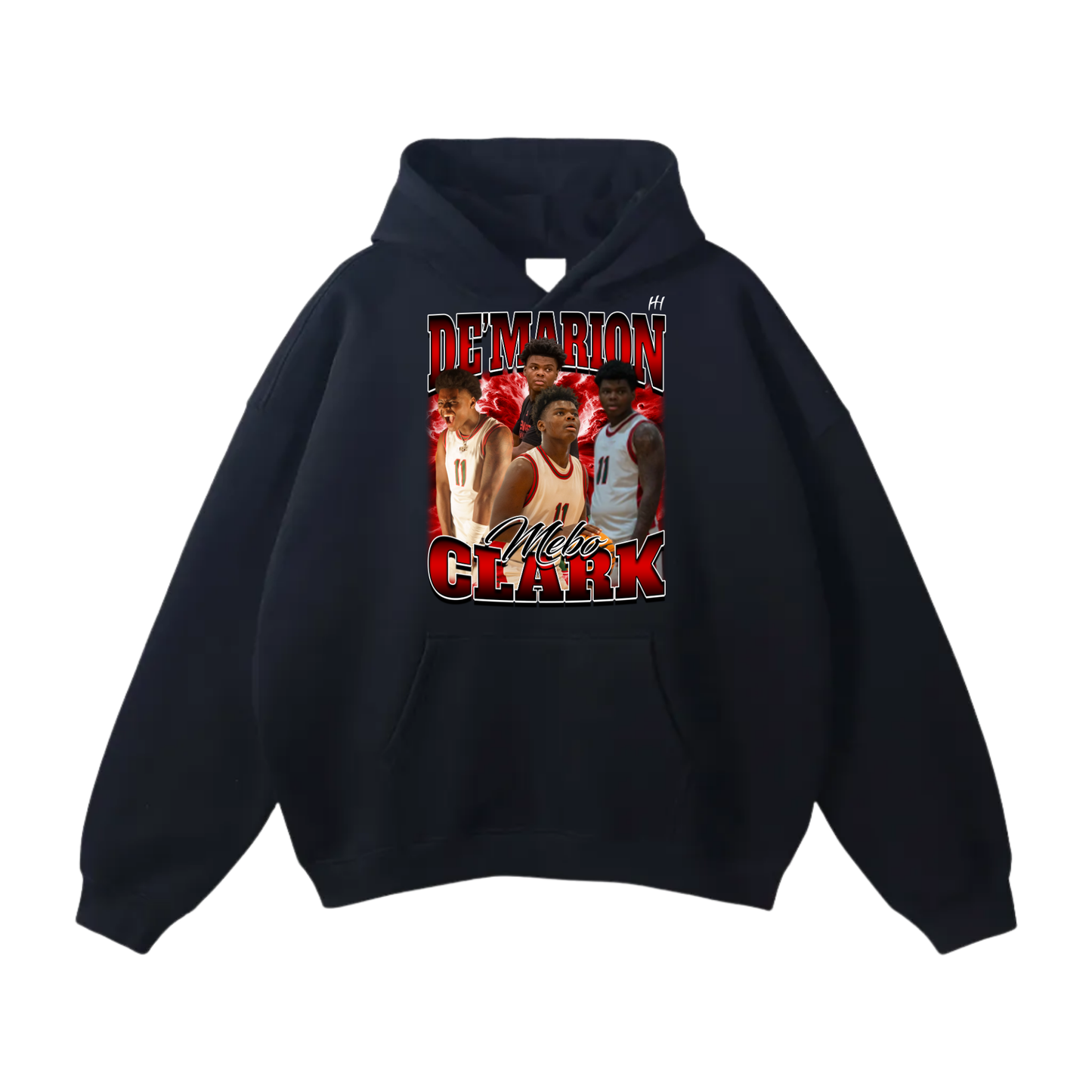 De'marion Clark Oversize Fleeced Hoodie