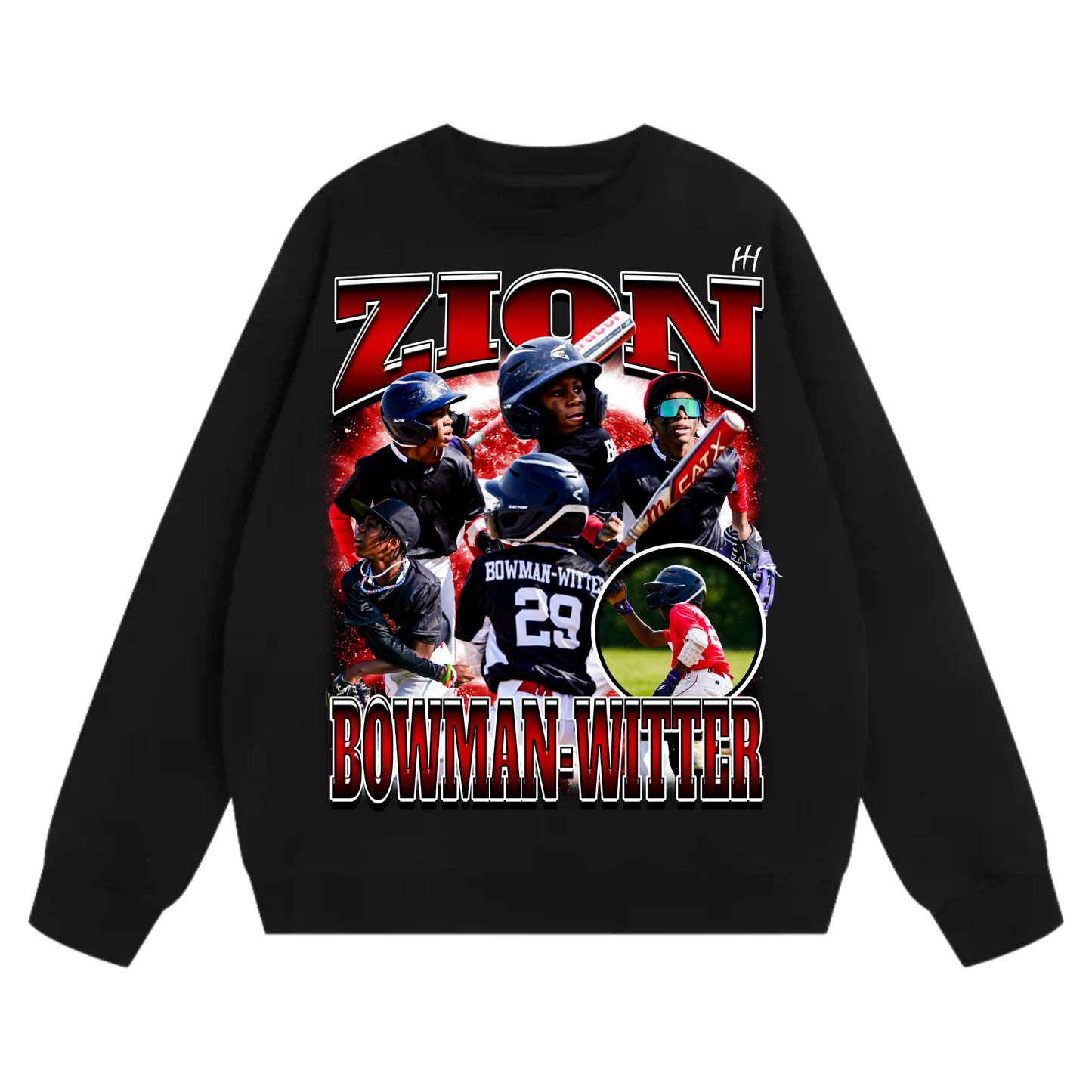 Zion Bowman-Writer Heavyweight Crewneck Sweatshirt