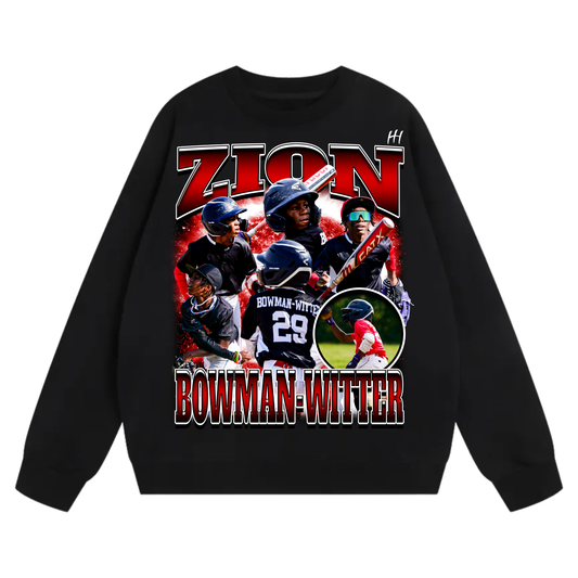 Zion Bowman-Writer Heavyweight Crewneck Sweatshirt