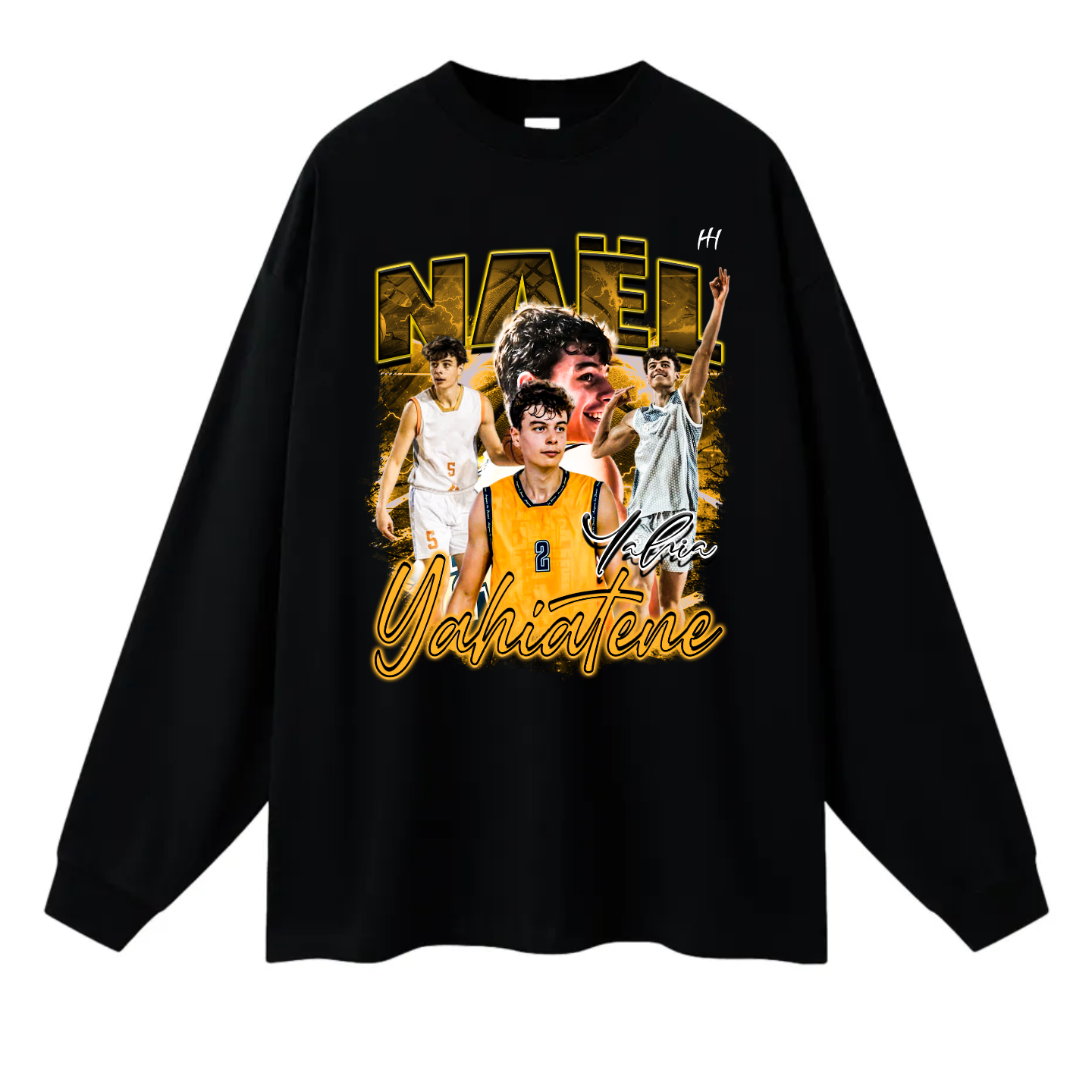Nael Yahiatene Long Sleeve Tee