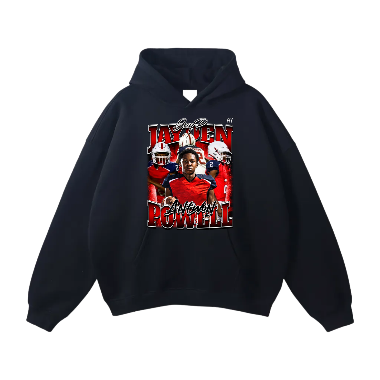 Jayden Antwon Powell Oversize Fleeced Hoodie