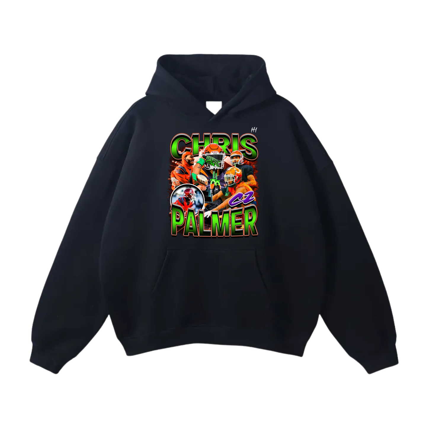 Chris Palmer Oversize Fleeced Hoodie