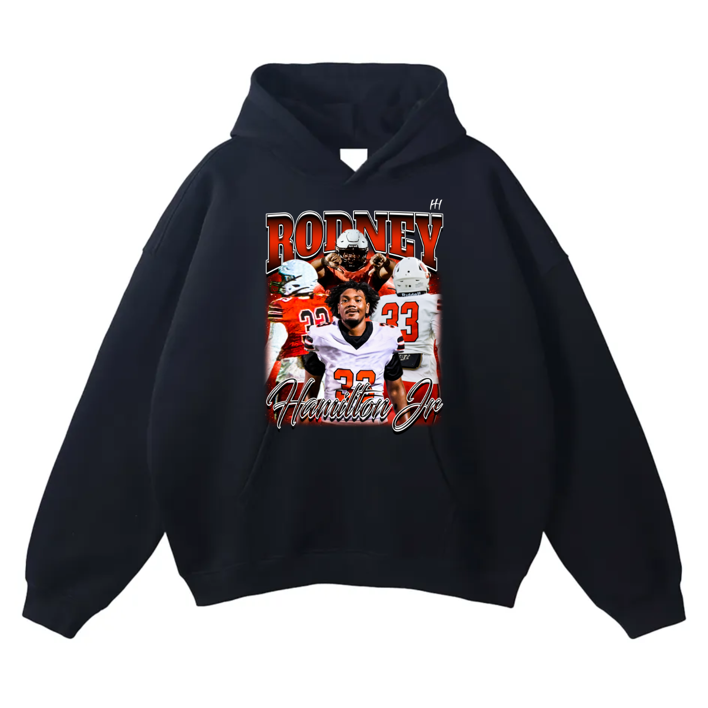 Rodney Hamilton Jr Oversize Fleeced Hoodie