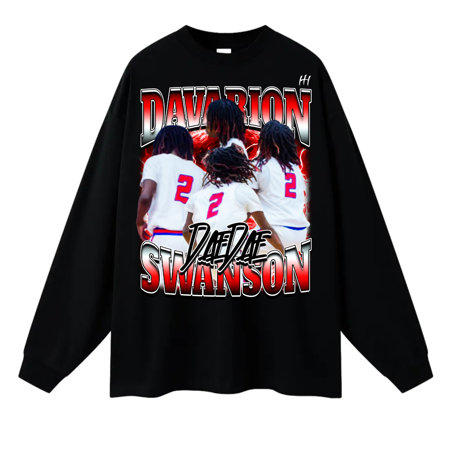 Davarion Swanson Long Sleeve Tee