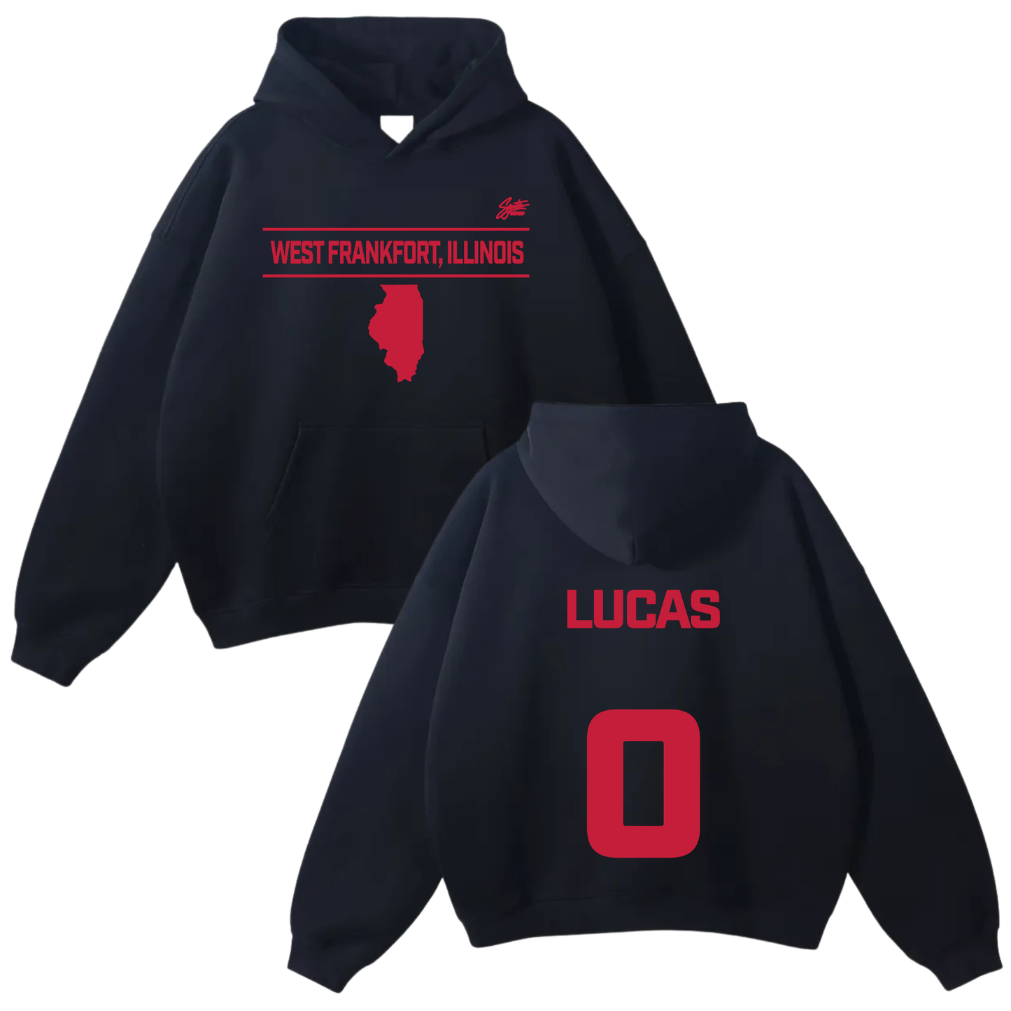 Lucas Moak Oversize Fleeced Hoodie