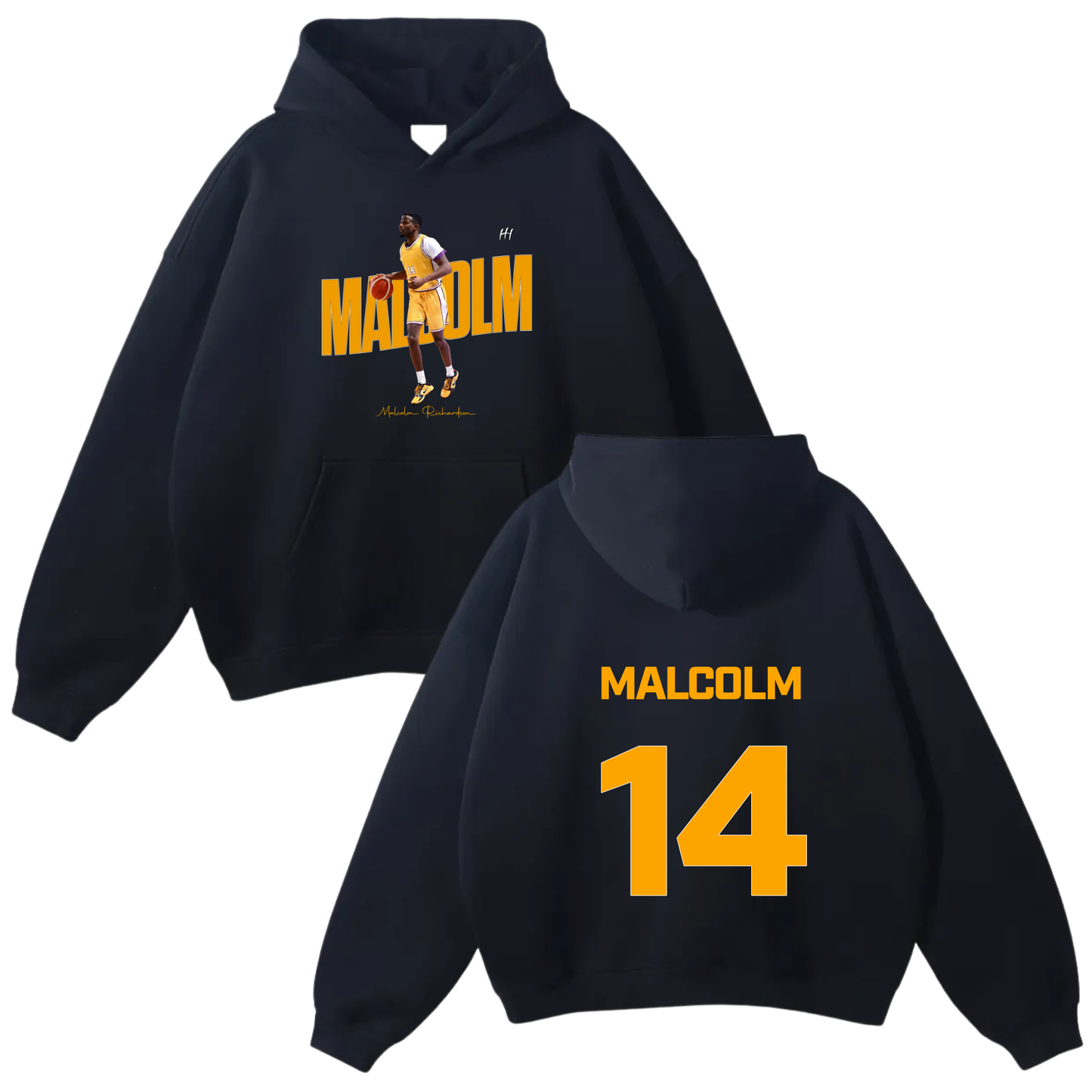 Malcolm Richardson Oversize Fleeced Hoodie