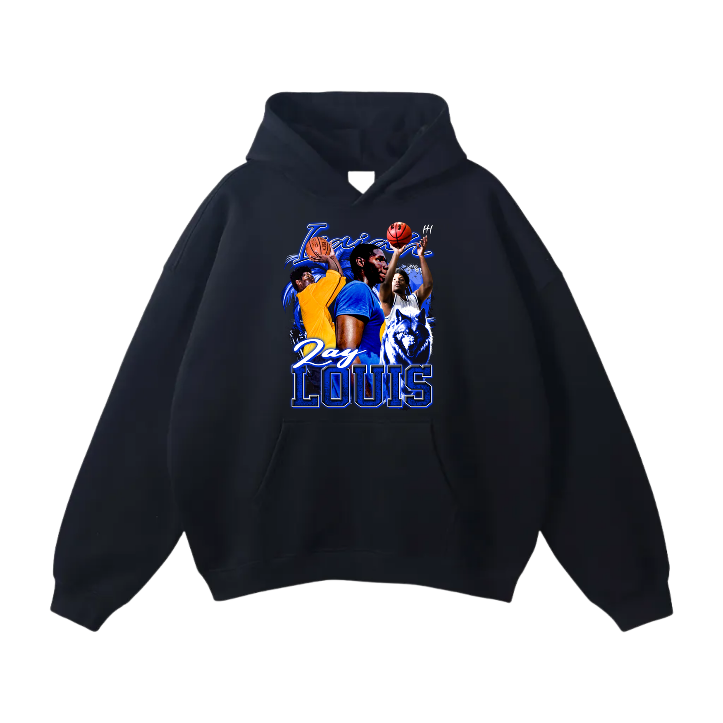 Isaiah Louis Oversize Fleeced Hoodie