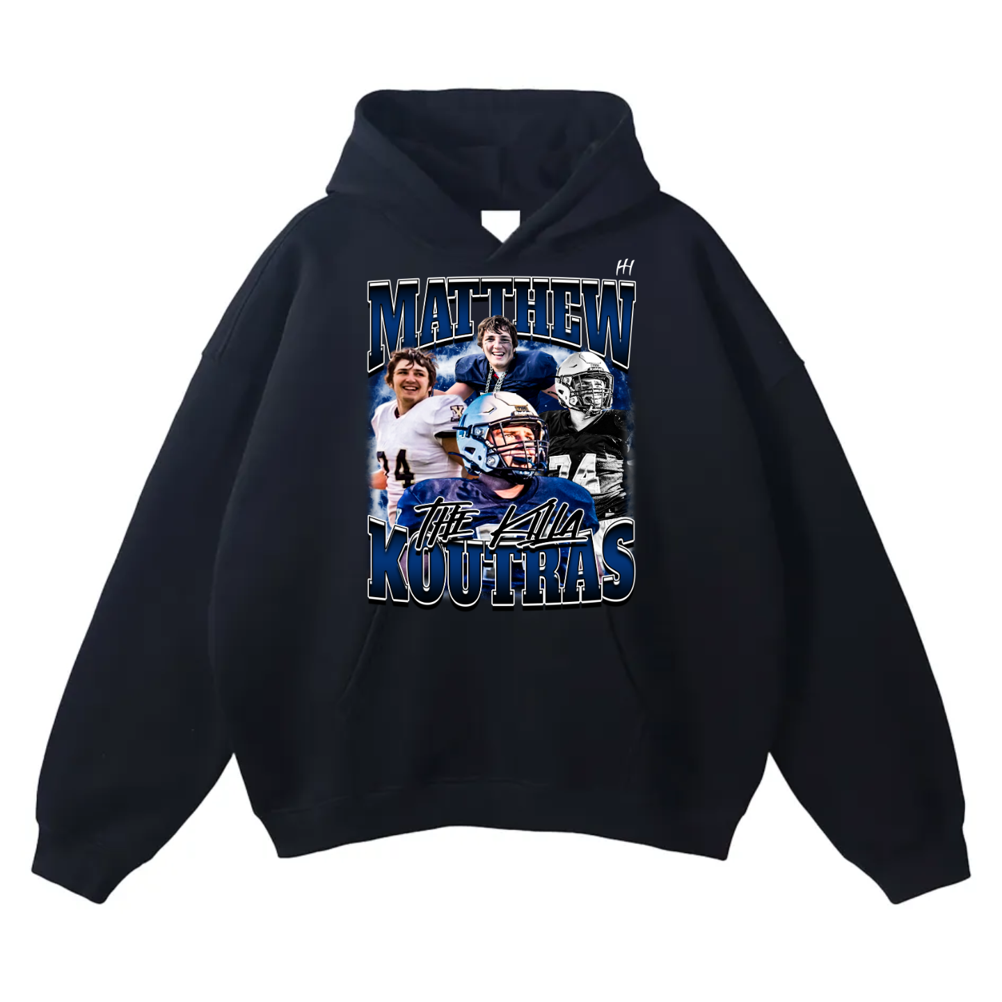 Matthew Koutras Oversize Fleeced Hoodie