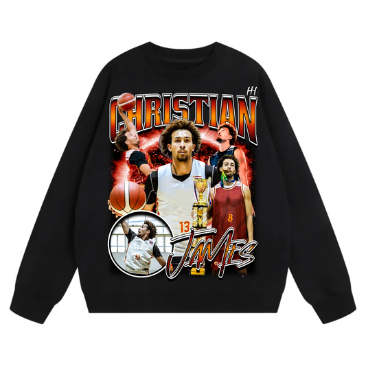 Christian James Heavyweight Crewneck Sweatshirt