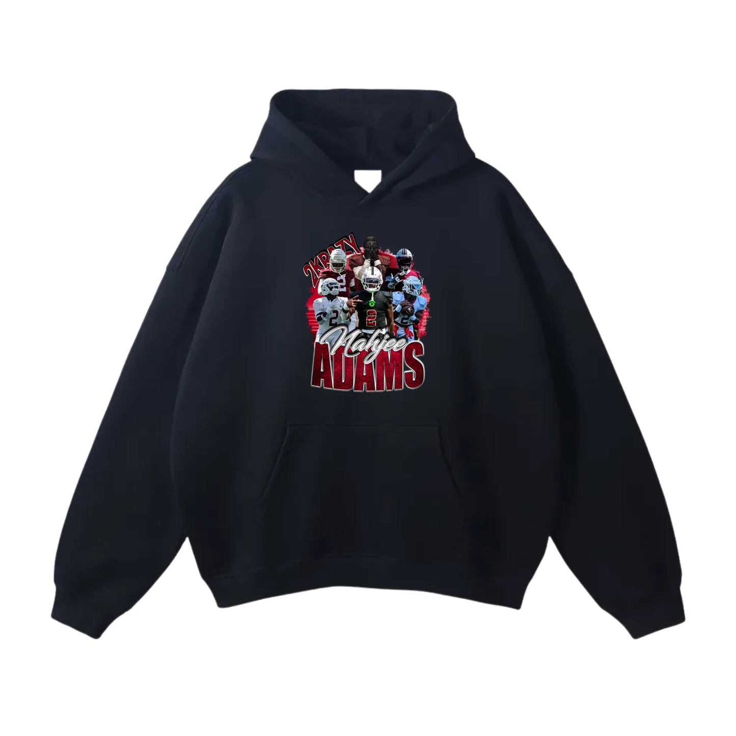 Nahjee Adams Oversize Fleeced Hoodie