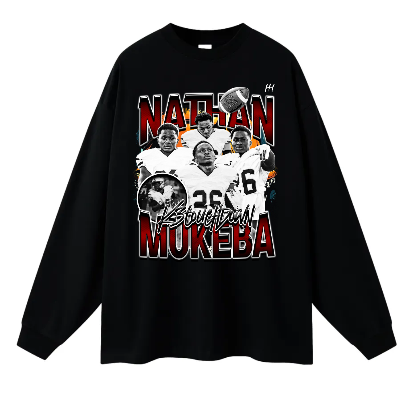 Nathan Mukeba Long Sleeve Tee