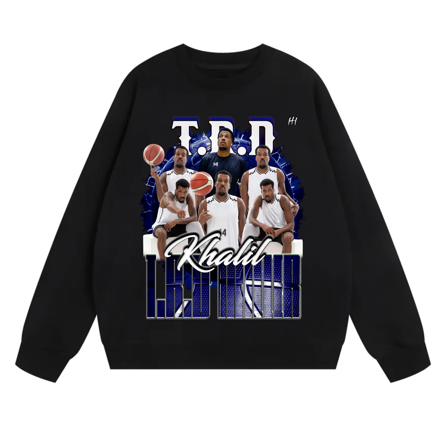 Khalil Nathanial Kirk Patrick Miller Heavyweight Crewneck Sweatshirt