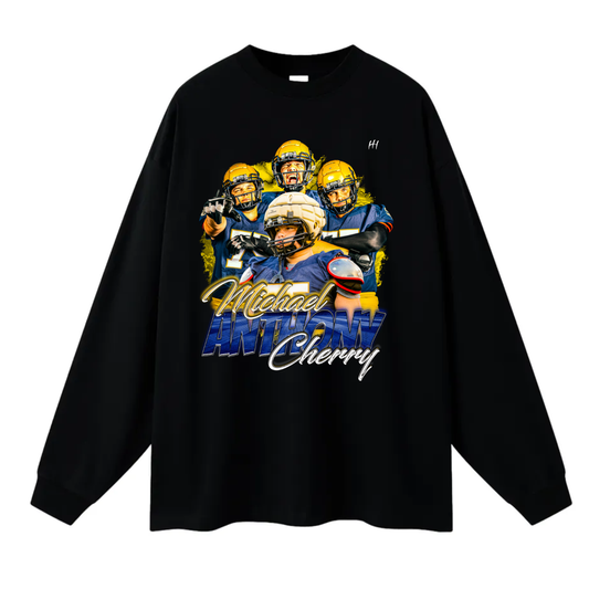Michael Anthony Cherry Long Sleeve Tee