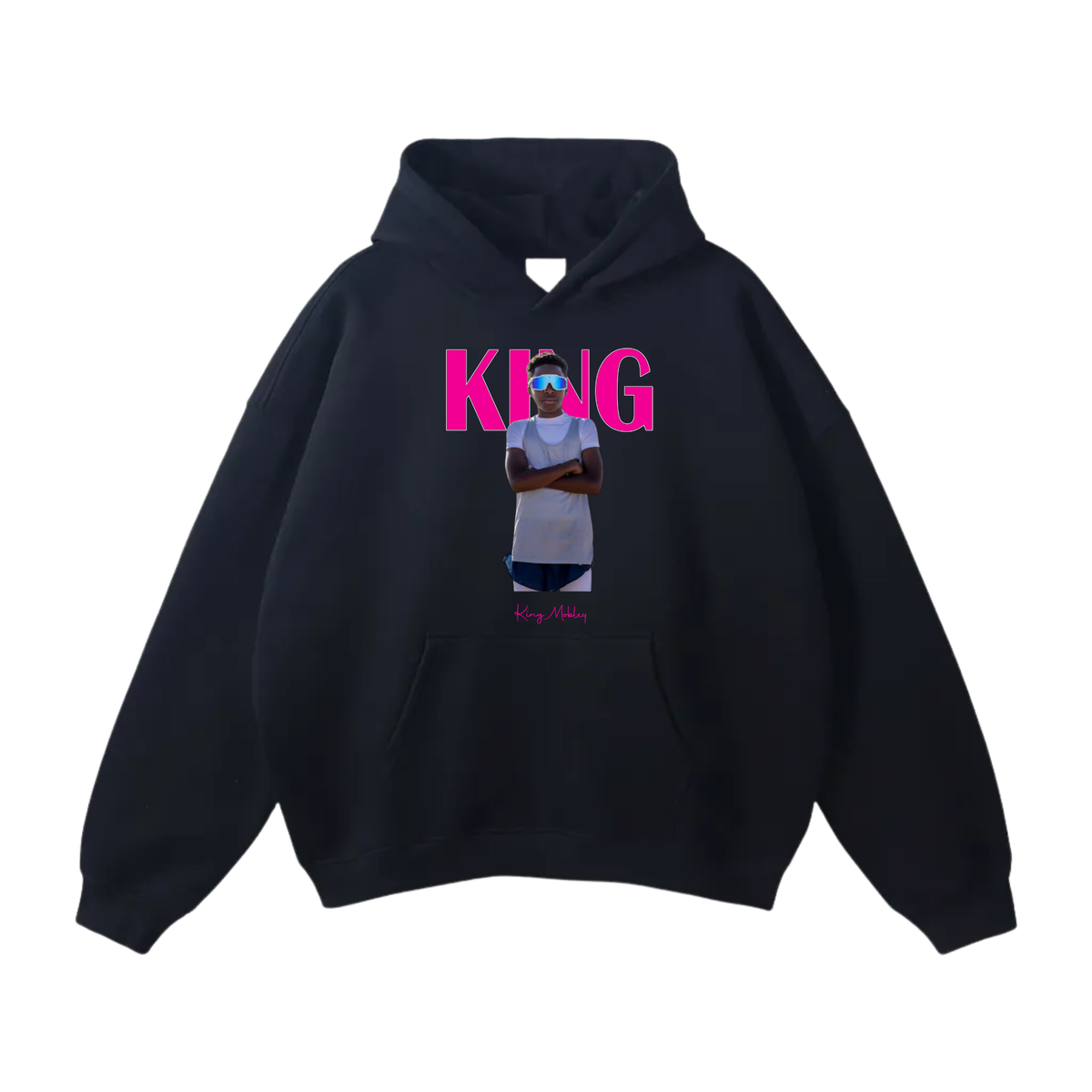 King Mobley Oversize Fleeced Hoodie