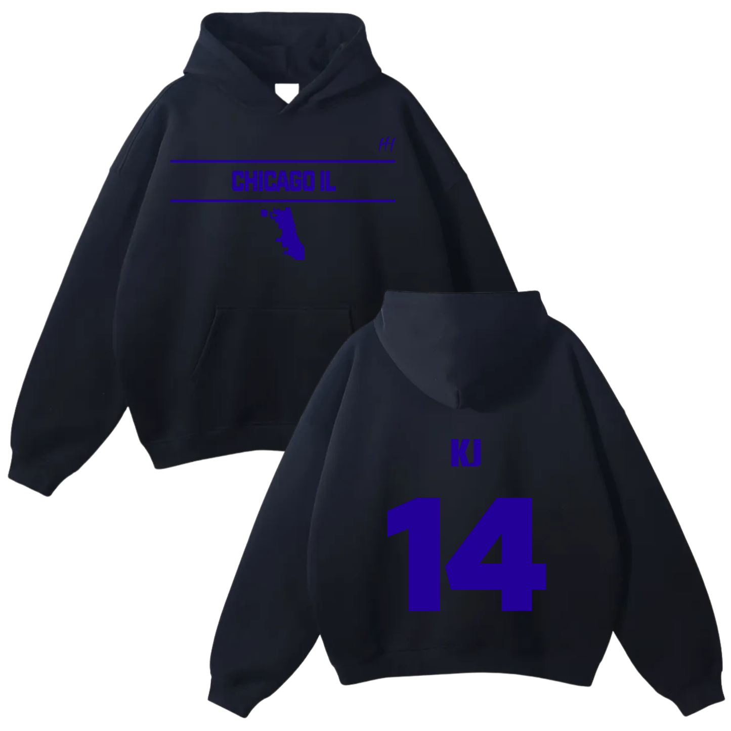 Kemani Diggs Oversize Fleeced Hoodie