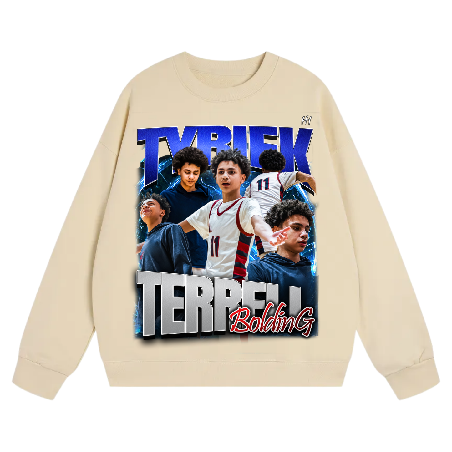 Tyriek Terrell Bolding Heavyweight Crewneck Sweatshirt