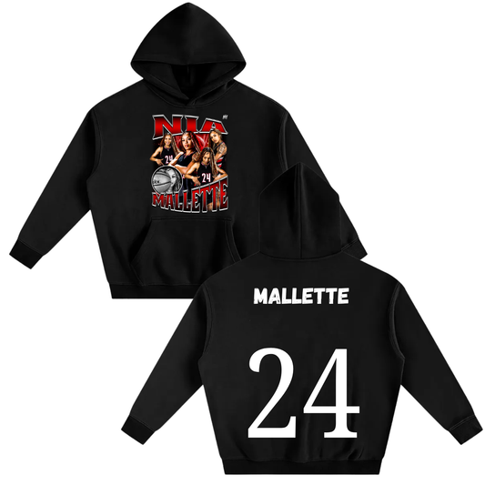 Nia Mallette Oversize Fleeced Hoodie