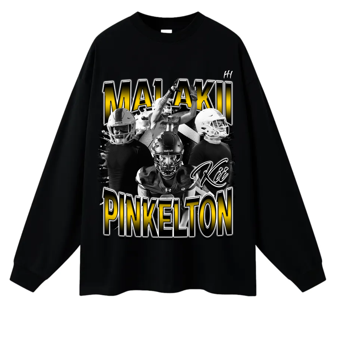 Malakii Pinkelton Long Sleeve Tee