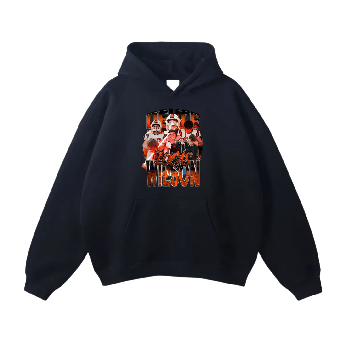 Lucas Wilson Oversize Fleeced Hoodie