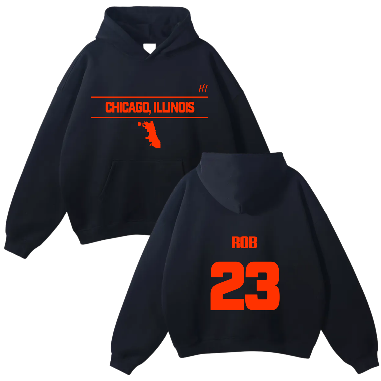 Robert Stanford Jr Oversize Fleeced Hoodie