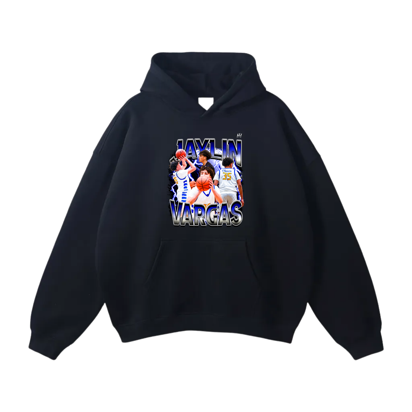 Jaylin Vargas Oversize Fleeced Hoodie