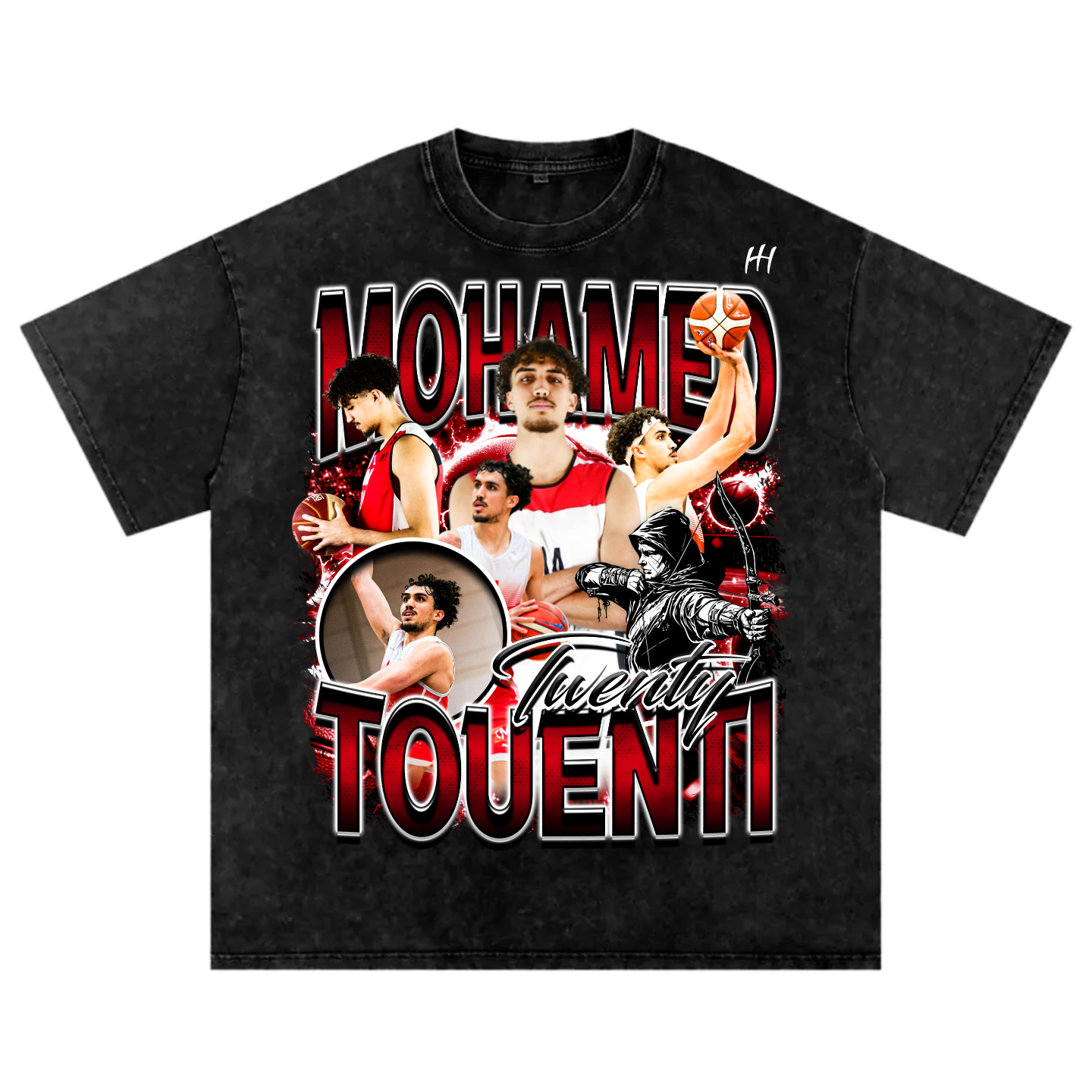 Mohamed Touenti Oversize T-shirt