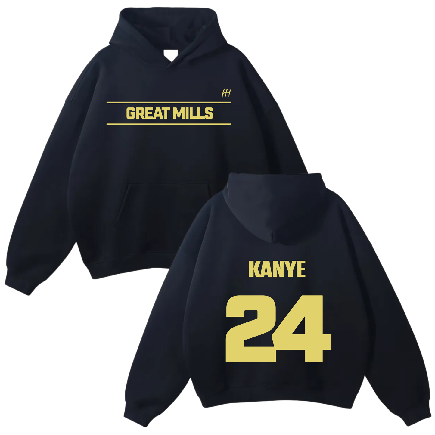 Kanye McMahon Oversize Fleeced Hoodie