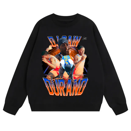 Durand Sain jr Heavyweight Crewneck Sweatshirt