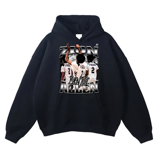 Zion Allen Oversize Fleeced Hoodie