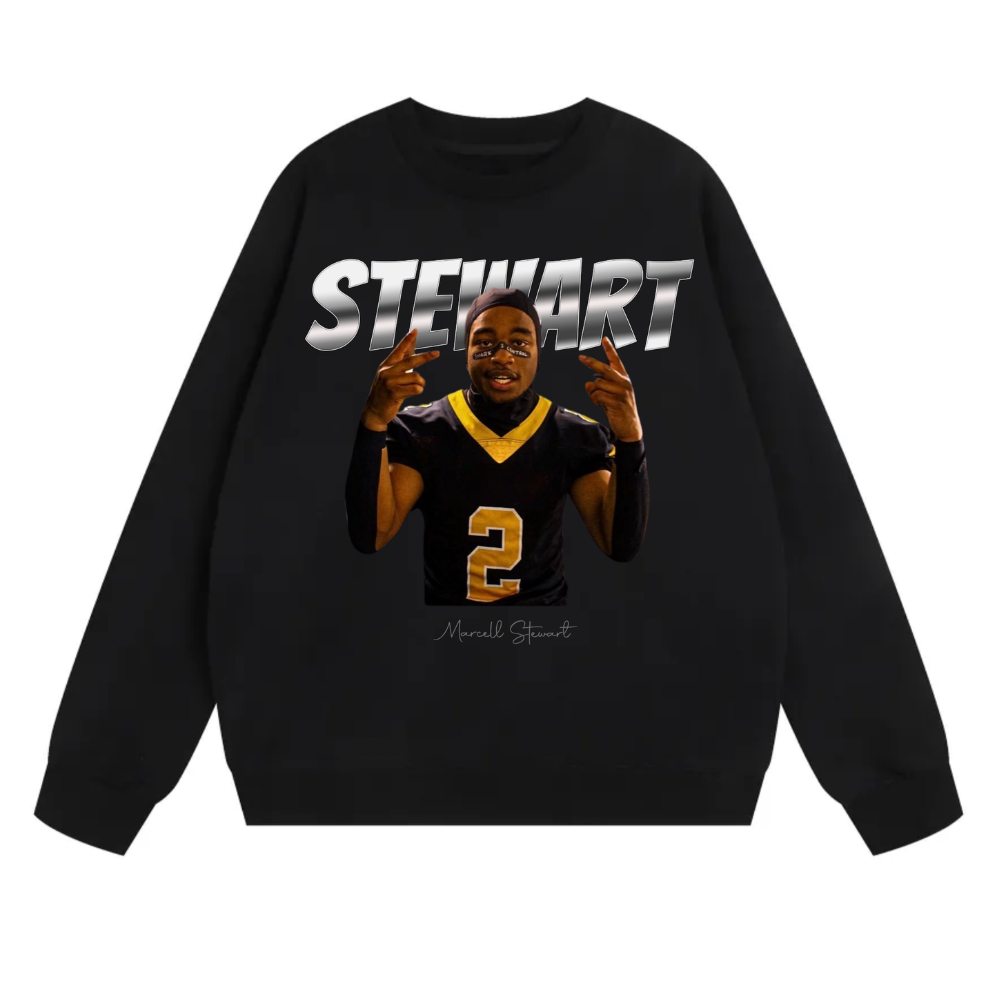 Marcell Stewart Heavyweight Crewneck Sweatshirt