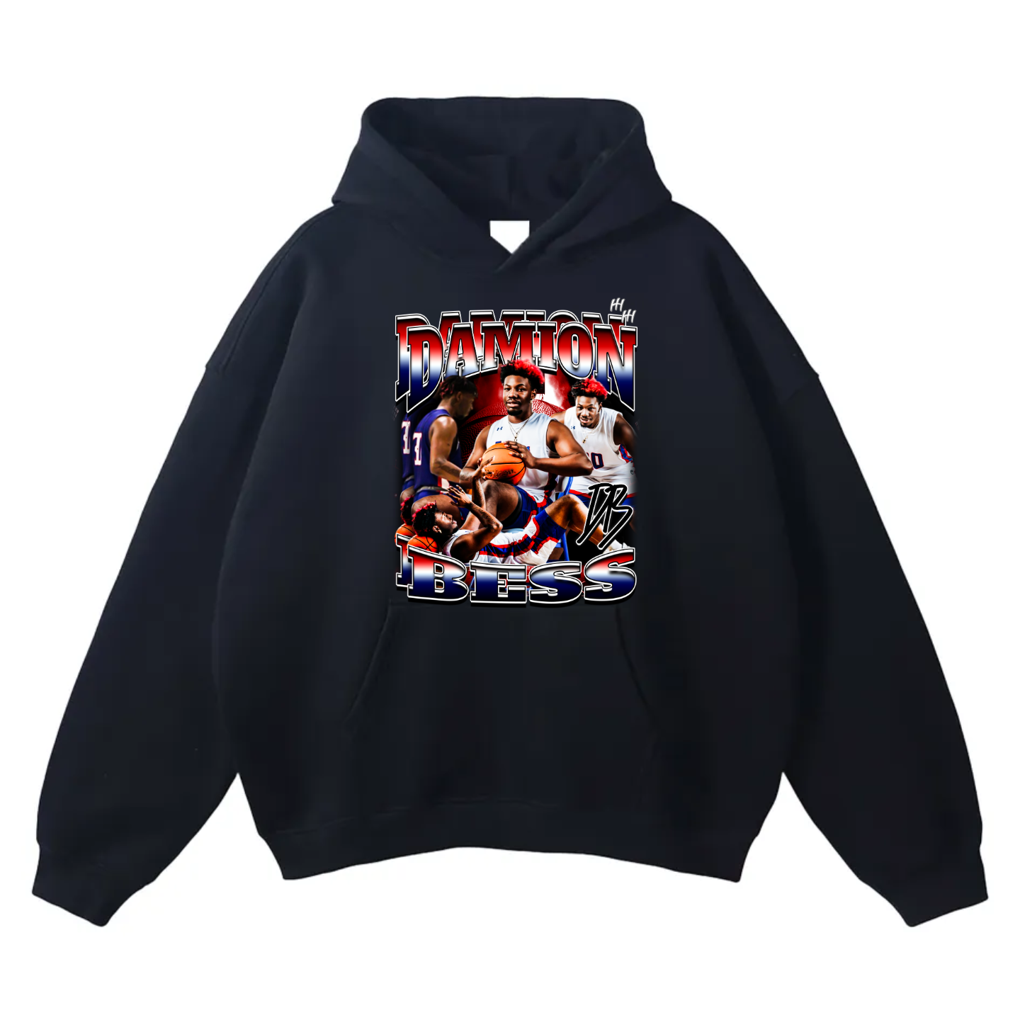 Damion Bess Oversize Fleeced Hoodie