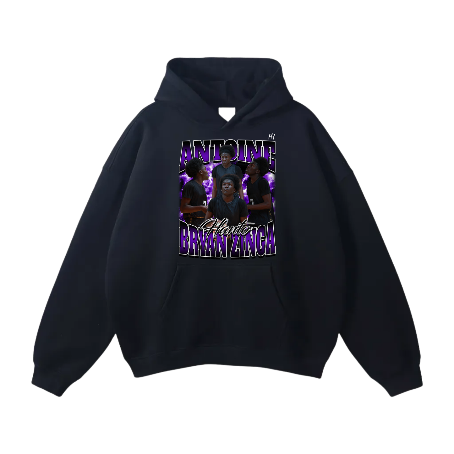 Antoine Bryan Zinga Oversize Fleeced Hoodie