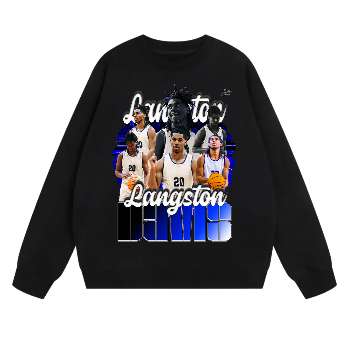 Langston Davis Heavyweight Crewneck Sweatshirt
