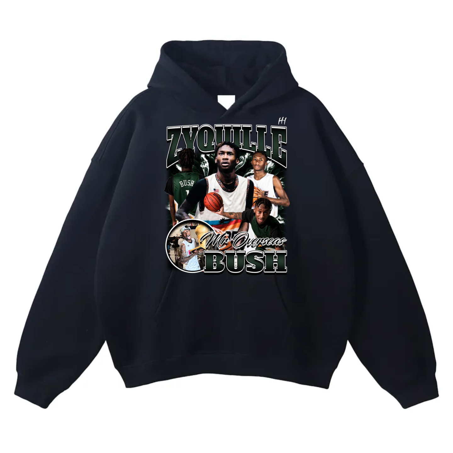 Zyquille Bush Oversize Fleeced Hoodie