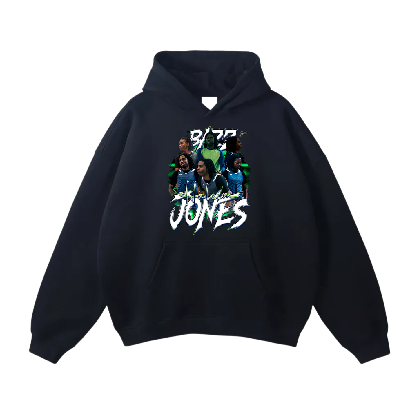Haleem Jones Oversize Fleeced Hoodie